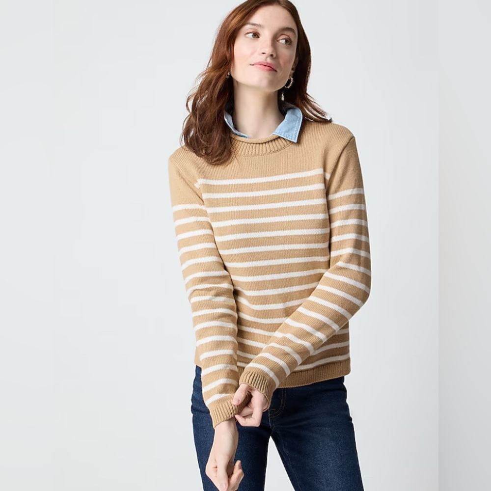 J. Crew Classic Mockneck Sweater SZ MED
